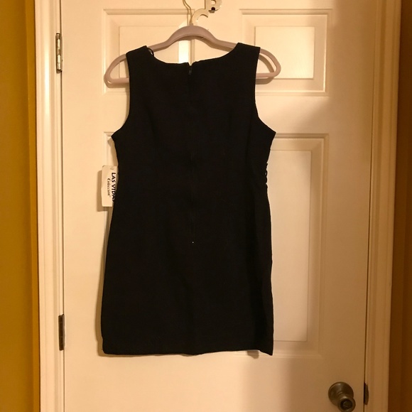 Las Vidas Black Dress NWT - Picture 4 of 4